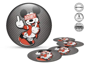 Silicone Stickers Logo High-Quality Wheel Emblems